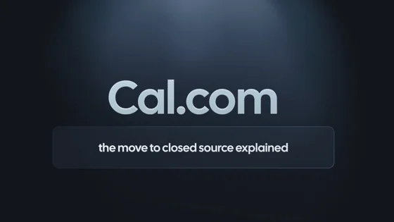 Cal.com announcement about closing security components