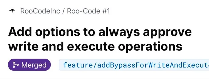 Image 1: The early days of Roo Code