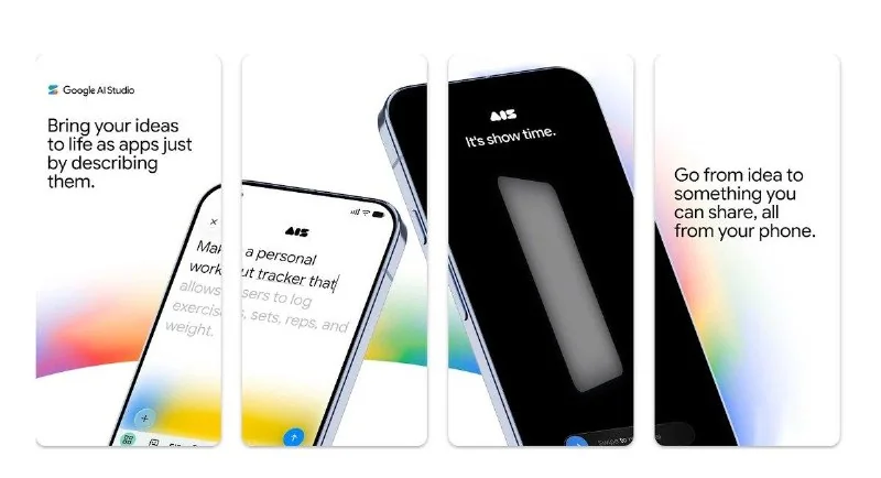 Google AI Studio mobile app
